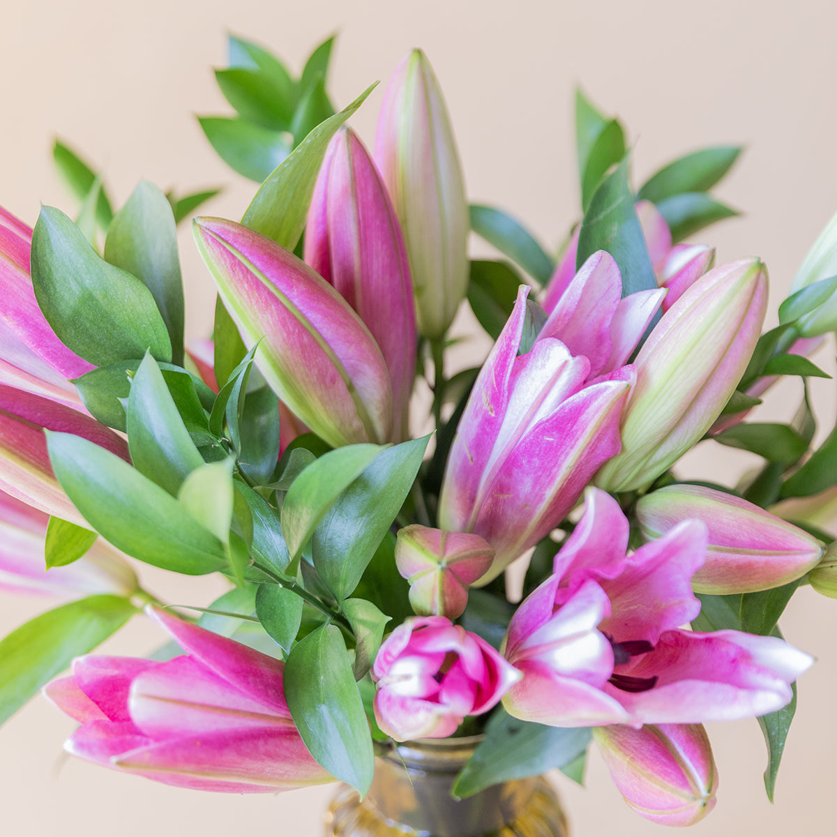 Pink Lilies – Oriental Lily Bouquet