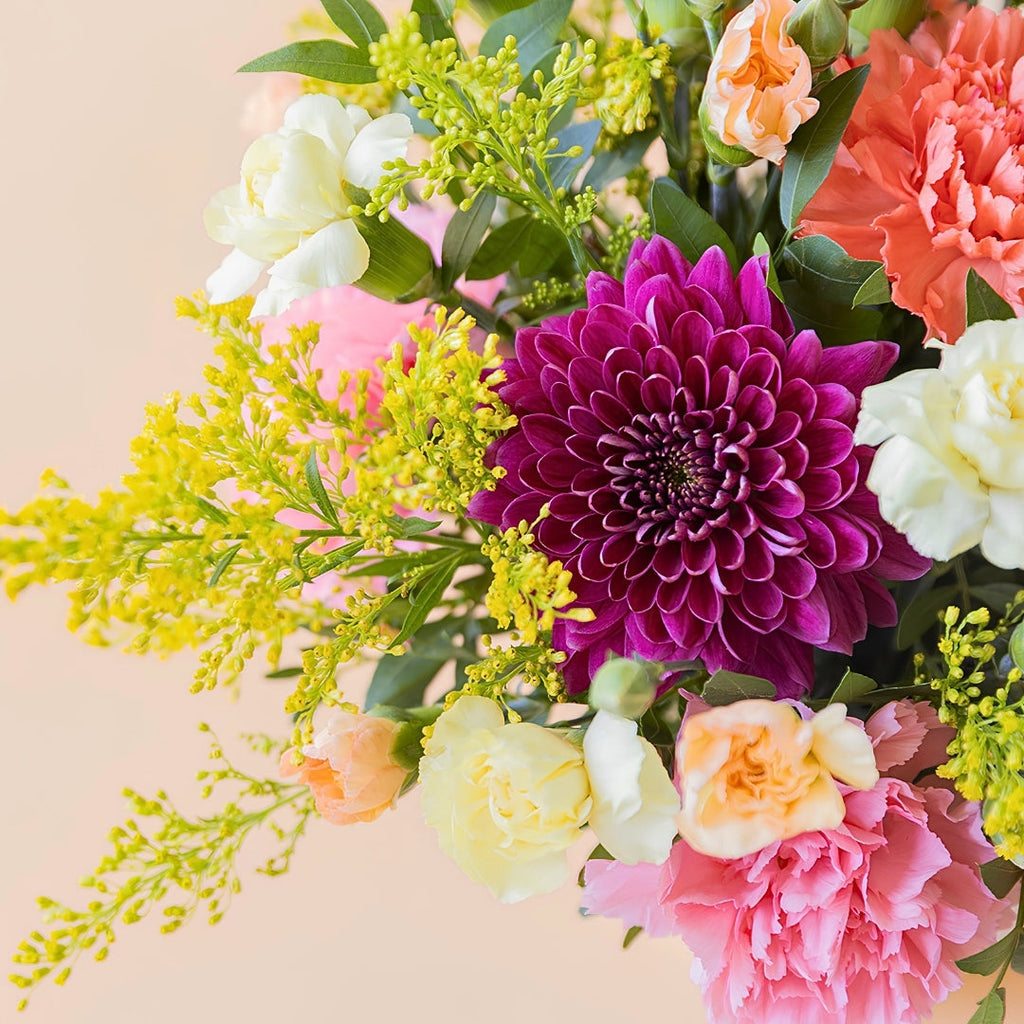 The Spark – Yellow and Orange Flower Arrangement
